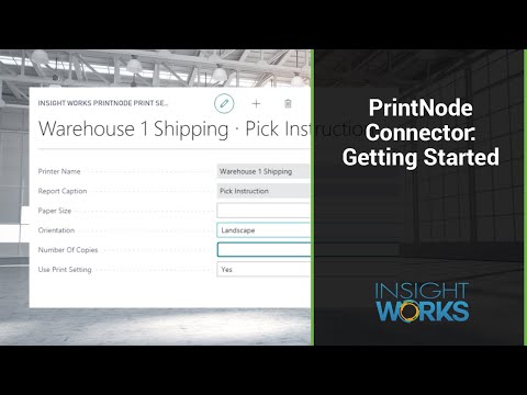 PrintNode Connector - Getting Started