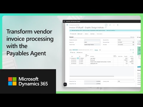 Dynamics 365 Business Central 2025 Release Wave 2 Release Highlights
