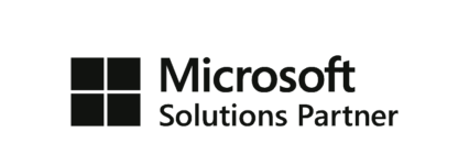 Microsoft Solutions Partner Black Logo
